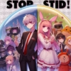 STOPSTDを掲げた人たちがドーム前に集合している画像